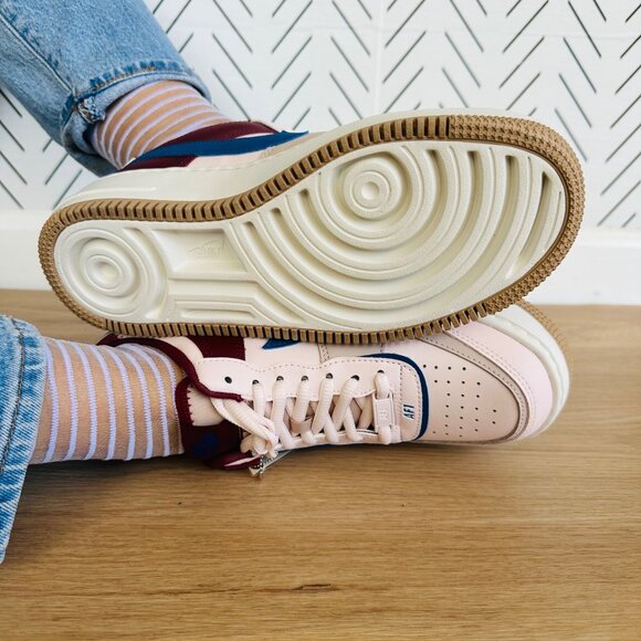 ❤️Nike Air Force 1 Low Shadow Sz 10 Women Shoes Pink Burgundy Sneaker CI0919-601 - Picture 4 of 14